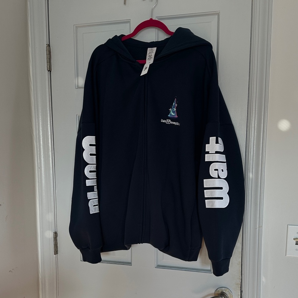 *NWT* Disney Navy Blue Hoodie Jacket